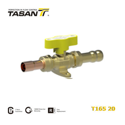 TASAN 1/2&quot;X14mm / 16mm Mangueira Linha de Gás Válvula de Esfera Válvula de Gás Manual T165 20